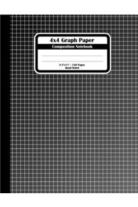 4x4 Graph Paper Composition Notebook