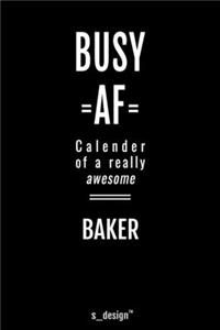 Calendar 2020 for Bakers / Baker