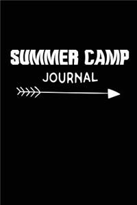 Summer Camp Journal: Summer Sleepaway Camp Novelty GIft Notebook