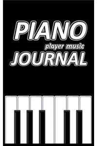 Piano Player Music Journal