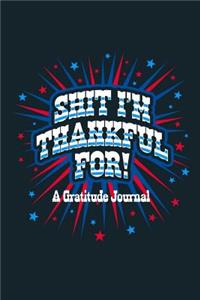 Shit I'm Thankful for Gratitude Journal