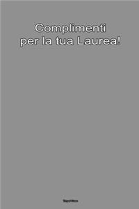 Complimenti per la tua Laurea!
