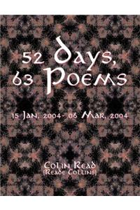 52 Days, 63 Poems