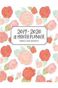 2019-2020 18 Month Planner