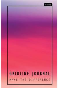 Gridline Journal Make the Difference: Grid-Lined Notebook: Small Size (5.5x8.5) - Journal & Diary 2