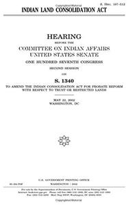 Indian Land Consolidation ACT