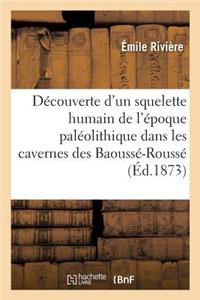 Découverte d'Un Squelette Humain de l'Époque Paléolithique Dans Les Cavernes Des Baoussé-Roussé