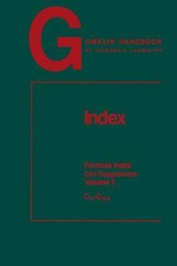 Gmelin Handbook of Inorganic and Organometallic Chemistry - 8th Edition