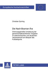 Die Nach-Bosman-Aera