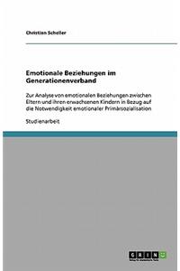 Emotionale Beziehungen im Generationenverband