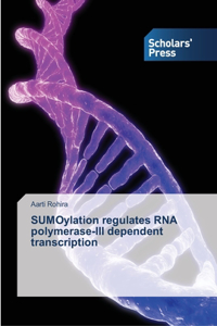 SUMOylation regulates RNA polymerase-III dependent transcription