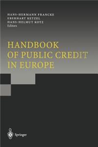 Handbook of Public Credit in Europe