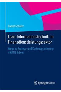Lean-Informationstechnik im Finanzdienstleistungssektor