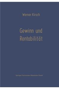 Gewinn Und Rentabilität