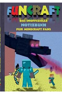 Funcraft - Das inoffizielle Notizbuch (kariert) für Minecraft Fans