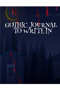 Gothic Journal To Write In