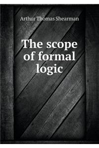 The Scope of Formal Logic