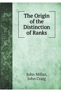 The Origin of the Distinction of Ranks