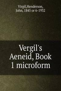 Vergil's Aeneid, Book 1 microform