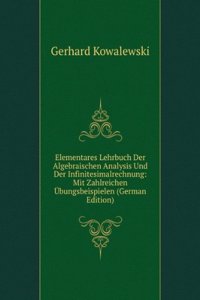 Elementares Lehrbuch Der Algebraischen Analysis Und Der Infinitesimalrechnung: Mit Zahlreichen Ubungsbeispielen (German Edition)