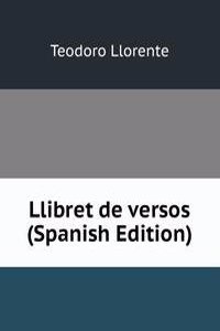 Llibret de versos (Spanish Edition)