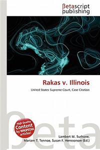 Rakas V. Illinois