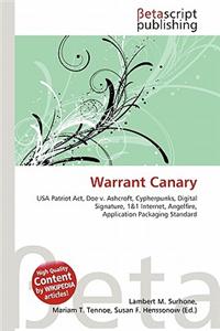 Warrant Canary