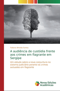 A audiência de custódia frente aos crimes em flagrante em Sergipe