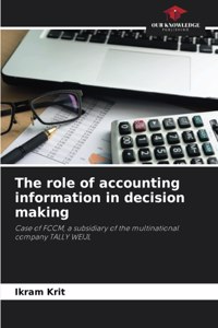 The role of accounting information in decision making