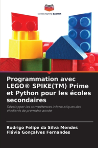 Programmation avec LEGO(R) SPIKE(TM) Prime et Python pour les écoles secondaires