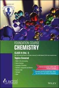 Plancess Foundation Course Chemistry for Class 9 & 10, Vol I - III