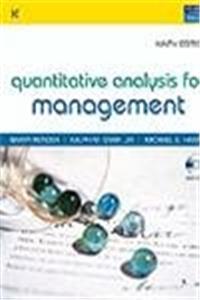 Quantitative Analysis For Management -