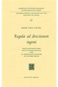 Regulæ ad Directionem IngenII