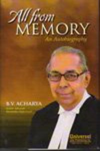 All from Memory  An Autobiography, (Reprint)