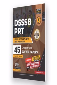 Examcart DSSSB Child Development And Pedagogy Chapterwise Solved Paper PRTs | TGTs | PGTs | DASS by Prateek Shivalik Sir for 2024 Exams in Hindi and English