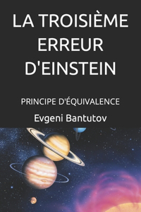 Troisième Erreur d'Einstein