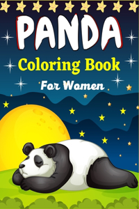 Panda Coloring Book For Women