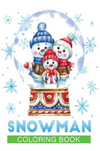 snowman coloring book