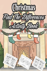 Christmas Find The Differences Activity Book