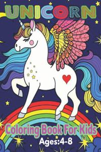 Unicorn Coloring Book For Kids Ages