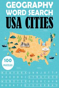 Geography Word Search - USA Cities