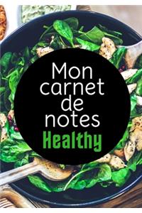 Mon Carnet de Notes Healthy