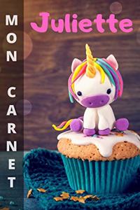 Mon carnet Juliette