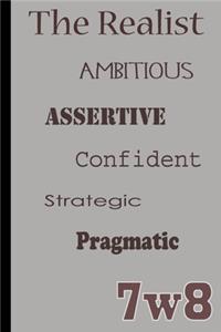 Enneagram 7w8 Daily Gratitude Journal