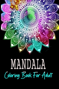 Mandala Coloring Book For Adult