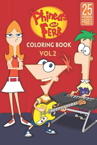 Phineas And Ferb Coloring Book Vol2