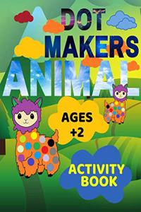Animal Dot Makers Activity Book Ages +2