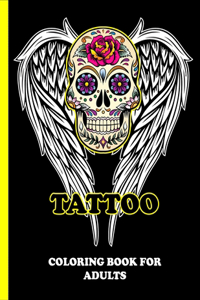 Tattoo Coloring Book for Adult