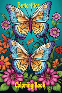 Butterflies Coloring Book