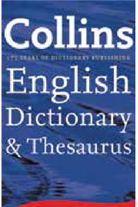 Collins English Dictionary And Thesaurus